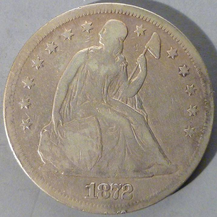 1872-Seated-Liberty-Dollar---Grade?